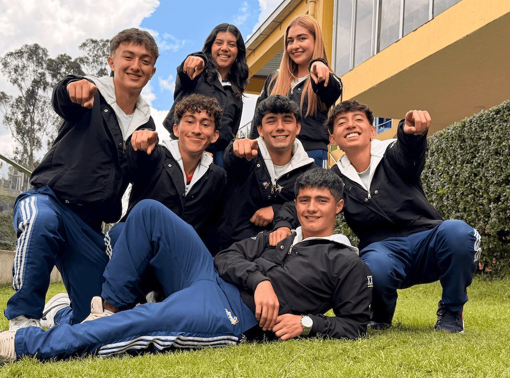 Estudiantes de Bachillerato del Colegio Calatrava